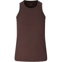 Athlecia Tinashe V2 Halterneck Rib Tanktop Damen 1294 - chocolate torte 44