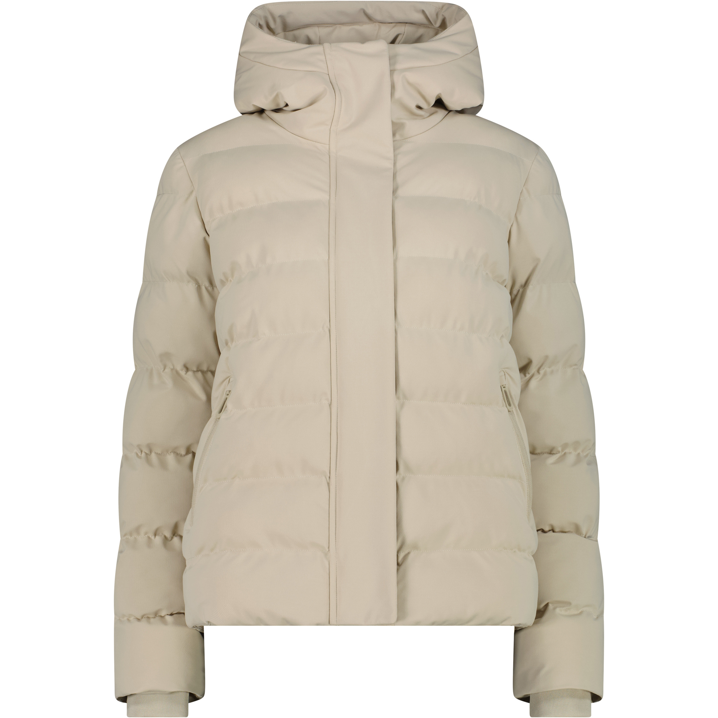 CMP Damen Isolationsjacke beige Größe XS Lifestyle Wasserabweisend