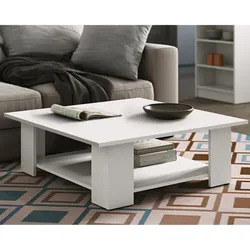 TemaHome »Square« Kaffeetisch Weiß 67x31x67 cm