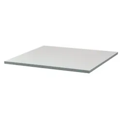 EFB PRO-ARB66.GR Arbeitsplatte für PRO 600 x 600 mm, grau PROARB66GR