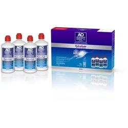 Aosept plus Hydraglyde Lösung 4X360 ml