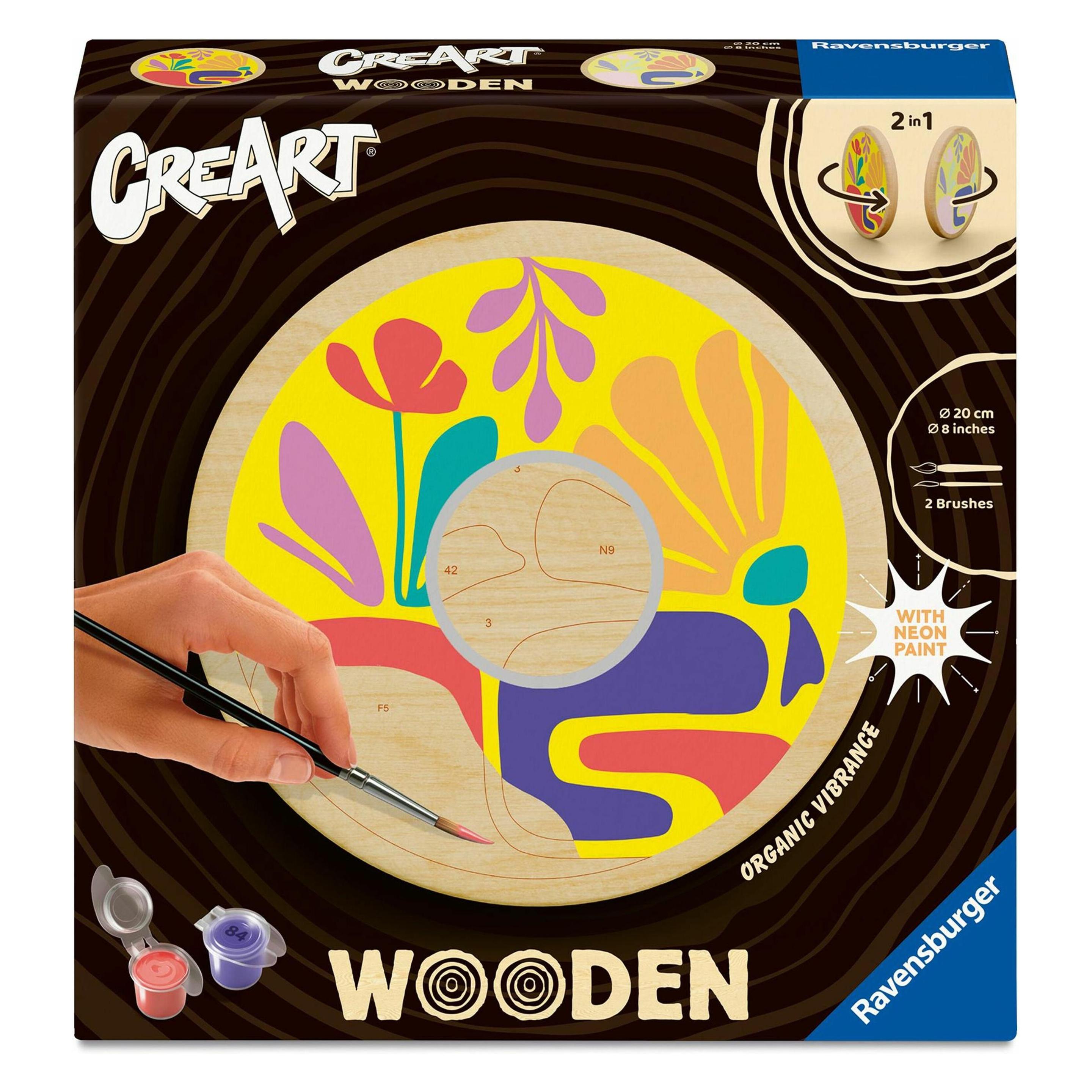 Ravensburger CreArt Wooden - Organische Schwingungen (25921)