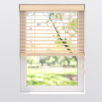 Jalousie MY HOME "Alexia", beige (natur, natur, natur), B:120cm H:130cm, Jalousien, aus Bambus mit 50mm Lamellen, Bedienung durch Schnurzug