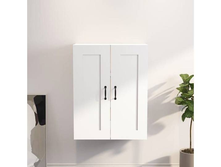 Armoire murale suspendue Blanc 69 5x32 5x90 cm 812303