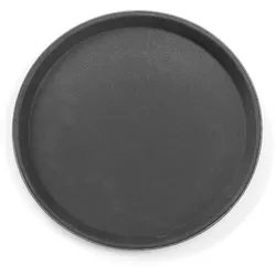 12x Antirutsch-Serviertablett,rund,⌀360x(H)20mm