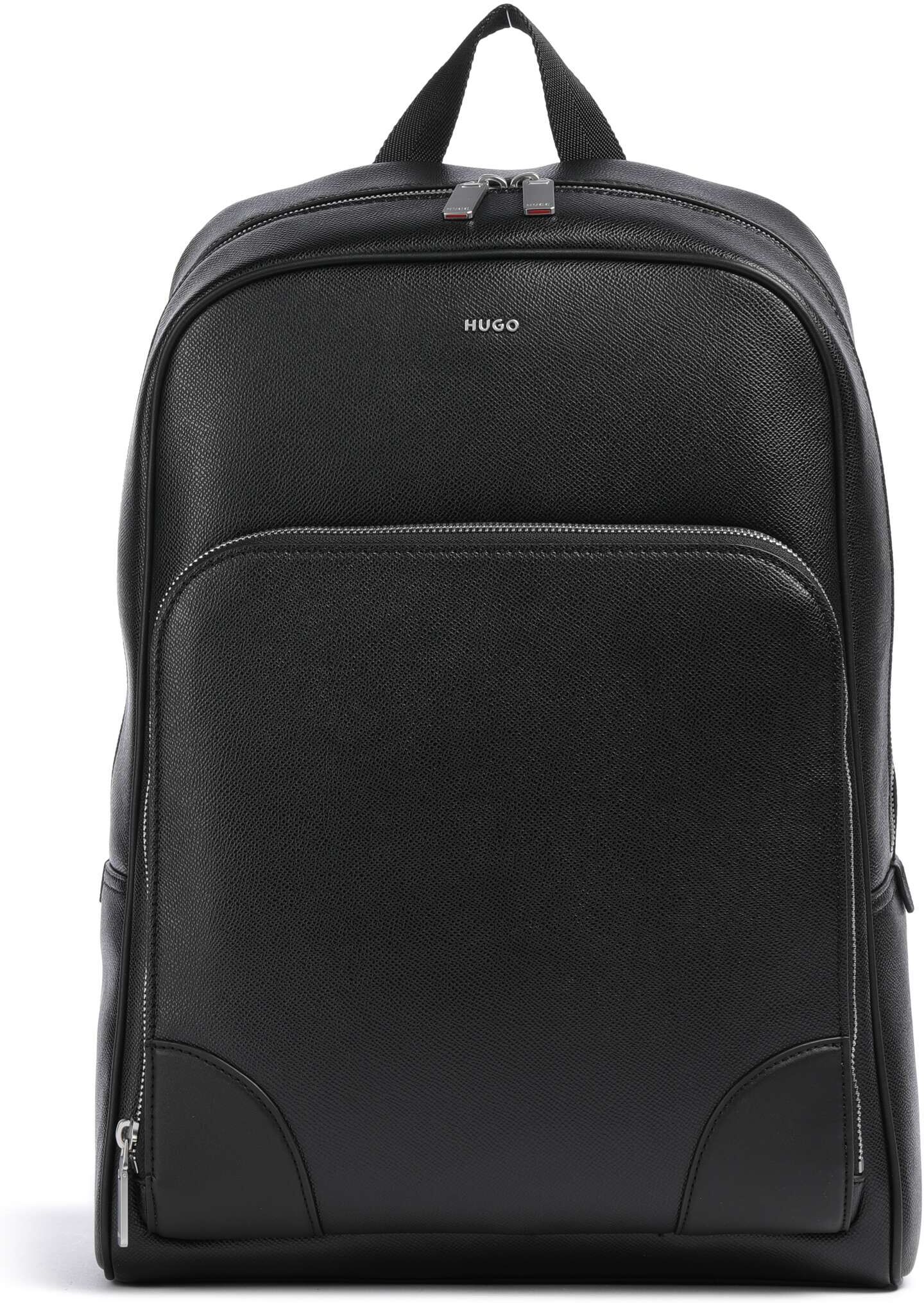 Hugo Rucksack aus Leder, schwarz