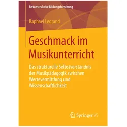 Geschmack im Musikunterricht, Fachbücher von Raphael Legrand