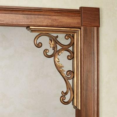 Touch of Class Giella Corbel Bracket Pair Aged Gold, Pair, Aged Gold