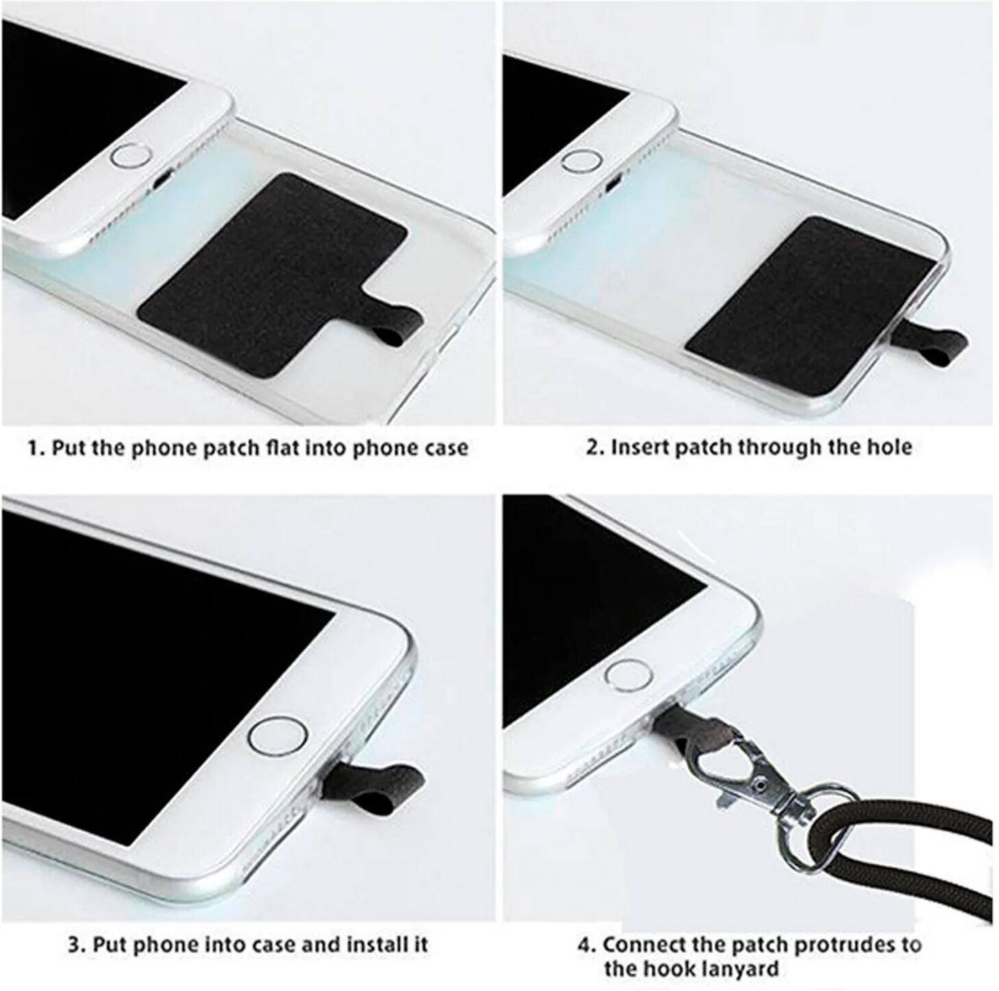 Ksix Bxcord01 Black / Correa De Cuello Para Smartphone