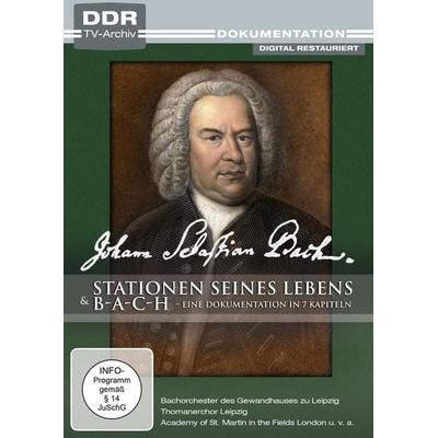 Johann Sebastian Bach - Stationen seines Lebens / b-a-c-h - Eine Dokumentation in 7 Kapiteln, DVD