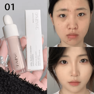 Uplift Curations 3 Color Silky Cream Concealer Palette For Dark Circles, Acne Marks & Face Brightening 1