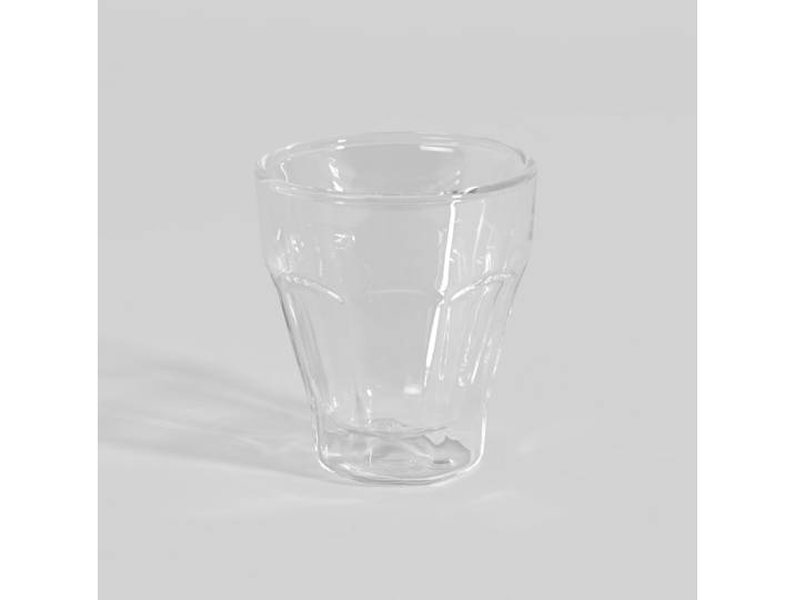 Doppelwandiger Kaffeebecher aus Klarglas