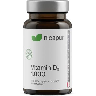 Nicapur Vitamin D 1000 Kapseln 120 St