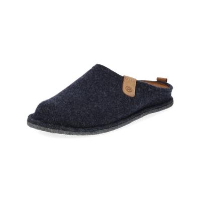 Hausschuh ROHDE "Rohde Hausschuhe Filz", Herren, Gr. 47, blau (ocean), Filz, Schuhe Hausschuh