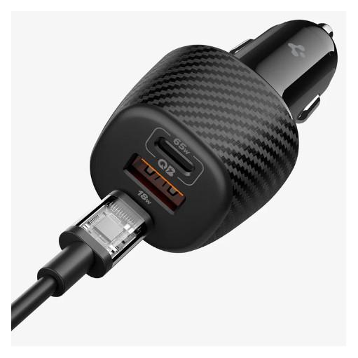 Spigen Essential 113W Car Charger EV1133 black (ACP09543)