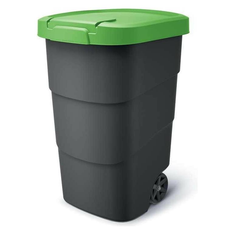 Prosperplast Abfallbehälter WHEELER 90 L - grün (90 l) (CEN-80989)