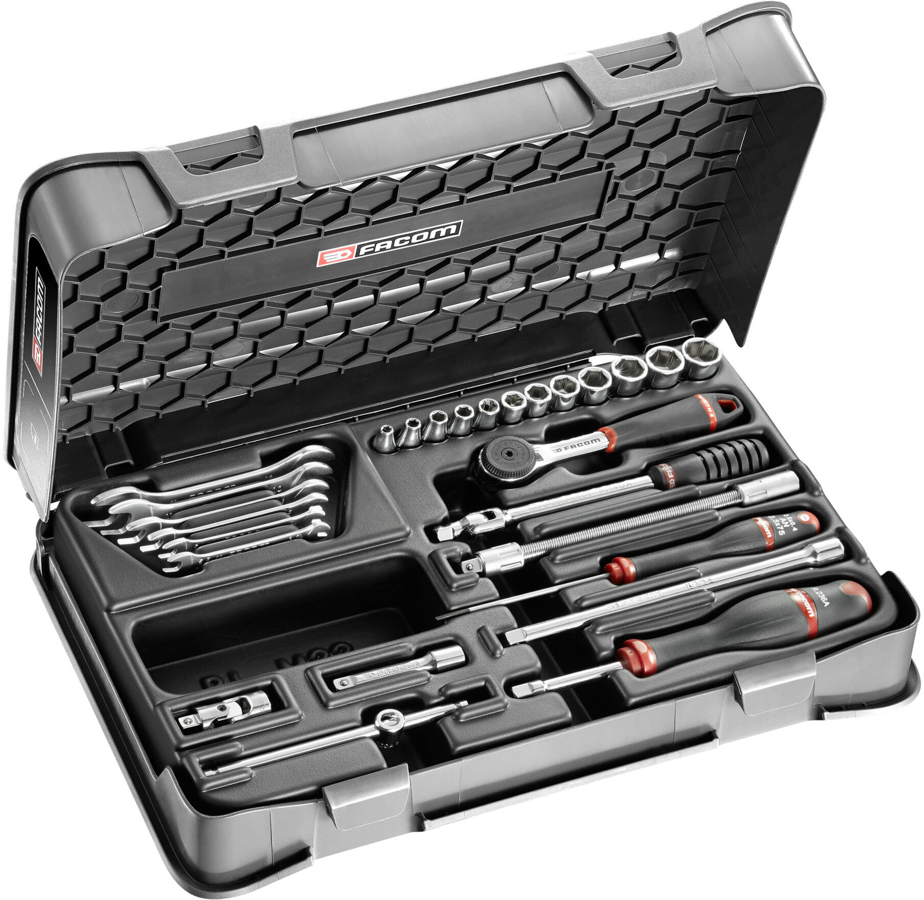 Facom Steckschlüssel-Set 1/4 R.161B, 27-tlg (R.430BP)