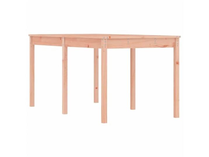 LMTYOENFG Gartentisch Massivholz Douglasie Outdoor Tisch 159,5x82,5x76 cm Robustes Gartenmöbel aus unbehandeltem Douglasienholz für Terrasse, Balkon und Hinterhof mit stabiler Tischplatte.