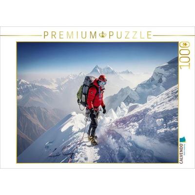 CALVENDO Puzzle Höher als Ausreden - Der Berg ruft, du antwortest. | 1000 Teile Lege-Größe 64x48cm Foto-Puzzle für glückliche Stunden, von , Calvendo
