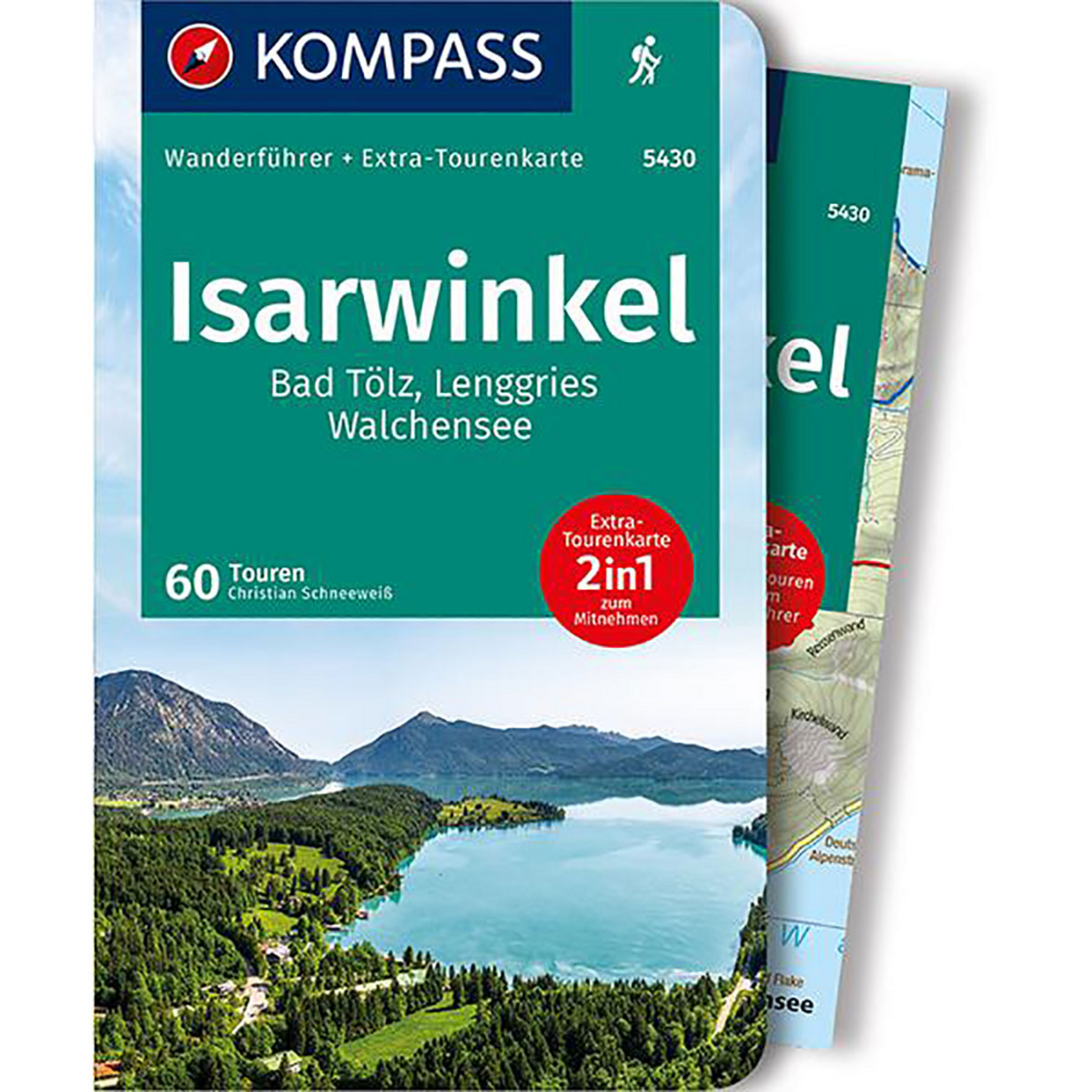 Kompass Verlag Isarwinkel, Bad Tölz, Lenggries 5430 Wanderführer Wanderführer