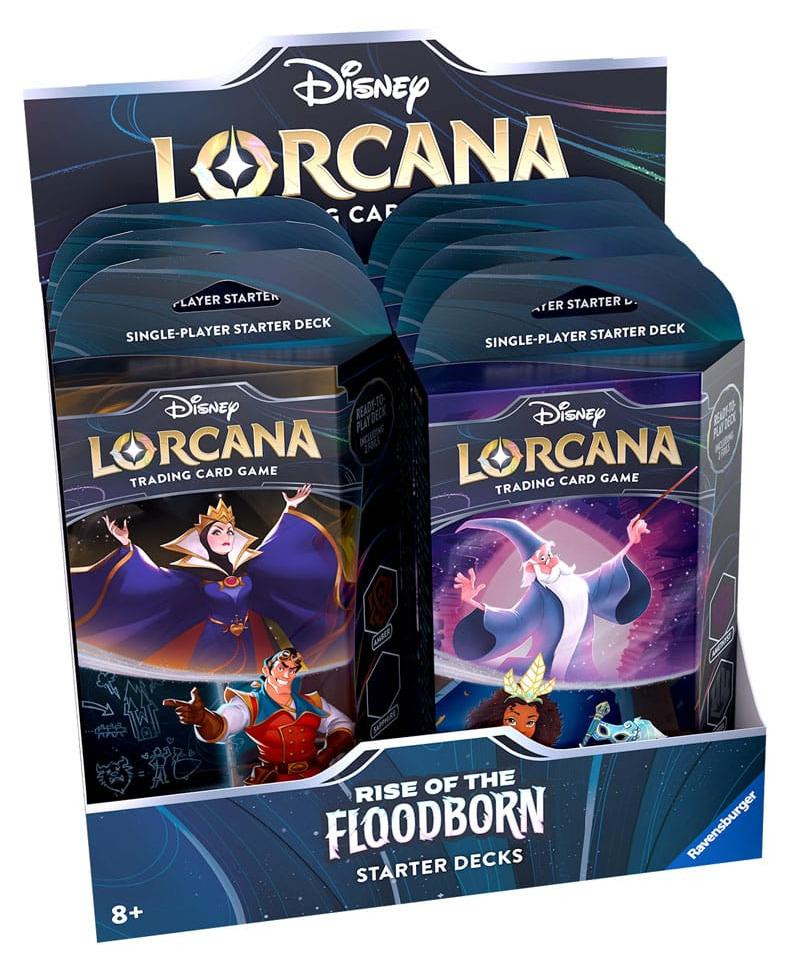 Ravensburger Lorcana Rise of the Floodborn: 2 Starter Deck Set