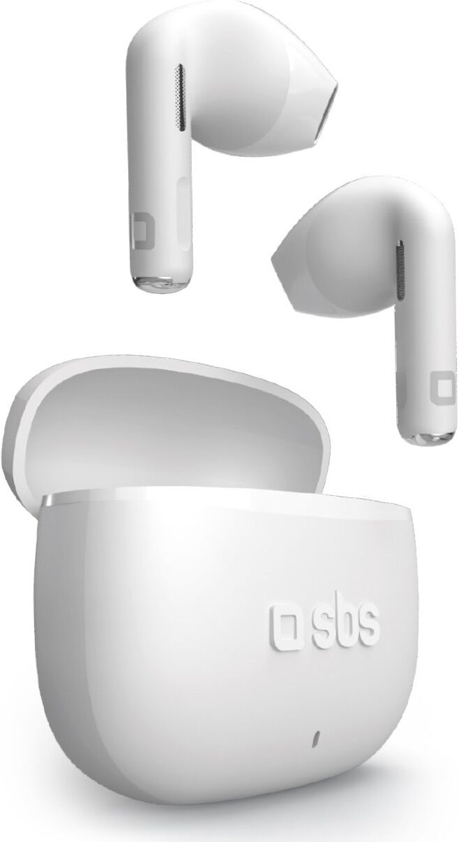 Auricolari microfono bluetooth Sbs TEEARTWSGOPODSW GO PODS Tws White