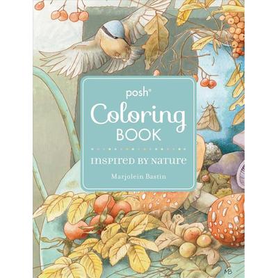 Posh Adult Coloring Book: Inspired by Nature, Taschenbuch von Marjolein Bastin, KNV Besorgung, 978-1-4494-8640-2
