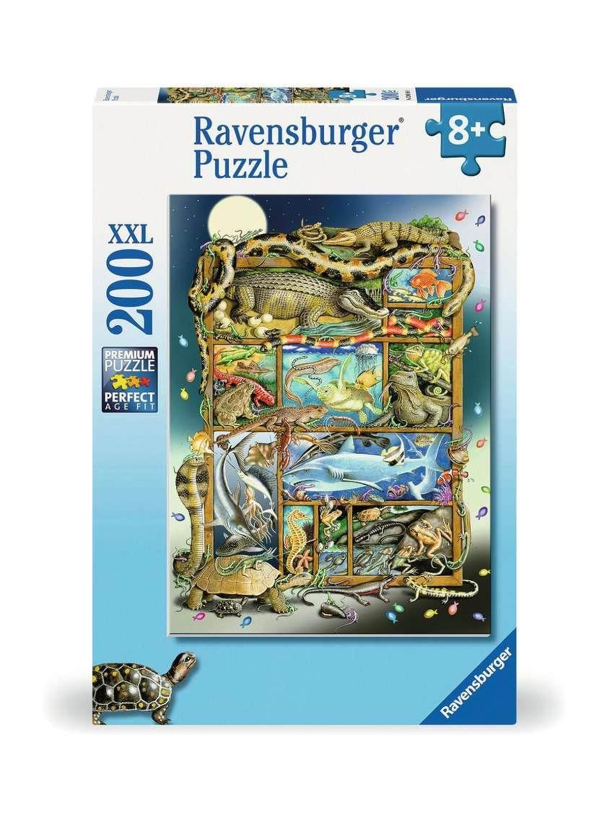 Ravensburger Reptilien im Regal