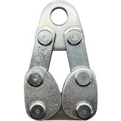 Berger & Schröter 12030 Universal Froschklemme 600kg, 1-8 mm (L x B) 120 mm x 80 mm