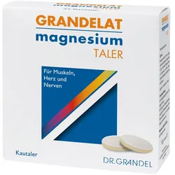 GRANDELAT magnesium TALER 300mg 32 Kautaler 115g