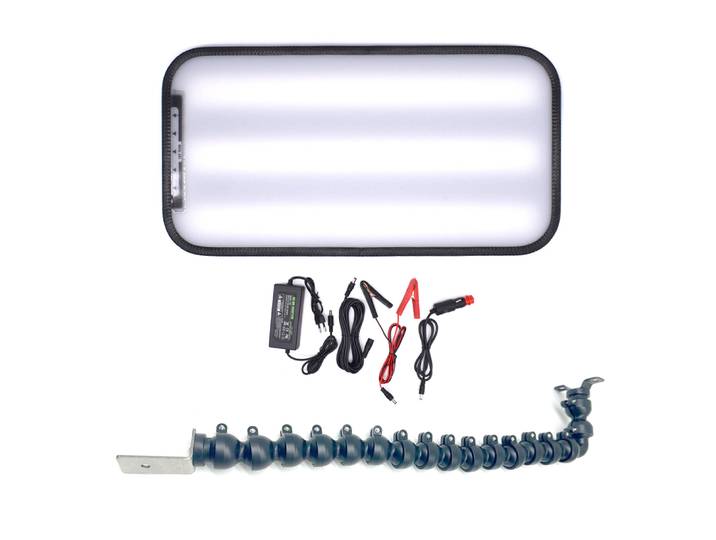 Lampe de détection à 9 LED pour outils de réparation de bosses de voiture, lumière PDR