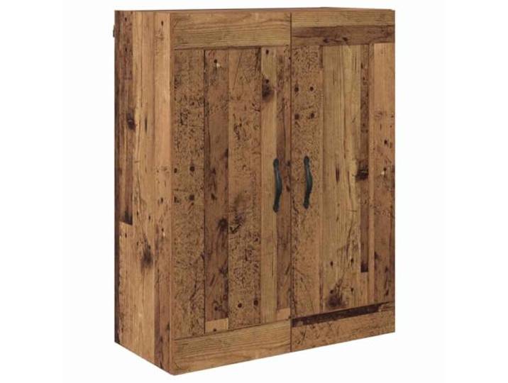 LKJephalotrope Wandschrank Altholz 69,5 x 34 x 90 cm Holzwerkstoff Platzsparender Hängeschrank fürs Wohnzimmer: 2 Türen, geräumiges Inneres und belastbare Holzwerkstoff-Oberfläche.