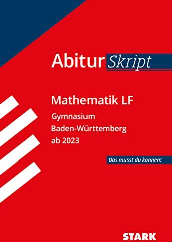 STARK AbiturSkript - Mathematik LF - BaWü - Preis vom 07.10.2026 11:45:10 h