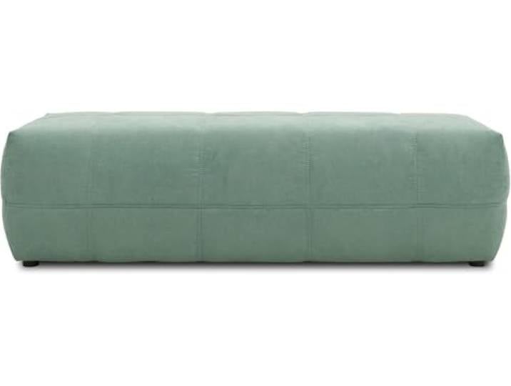 DOMO. collection Polsterhocker Brandon, Sitzhocker, Fußhocker, Hocker 150 x 60 x 40 cm, mint