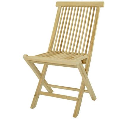 Gartenstuhl Hochlehner Klappstuhl Holz Teak