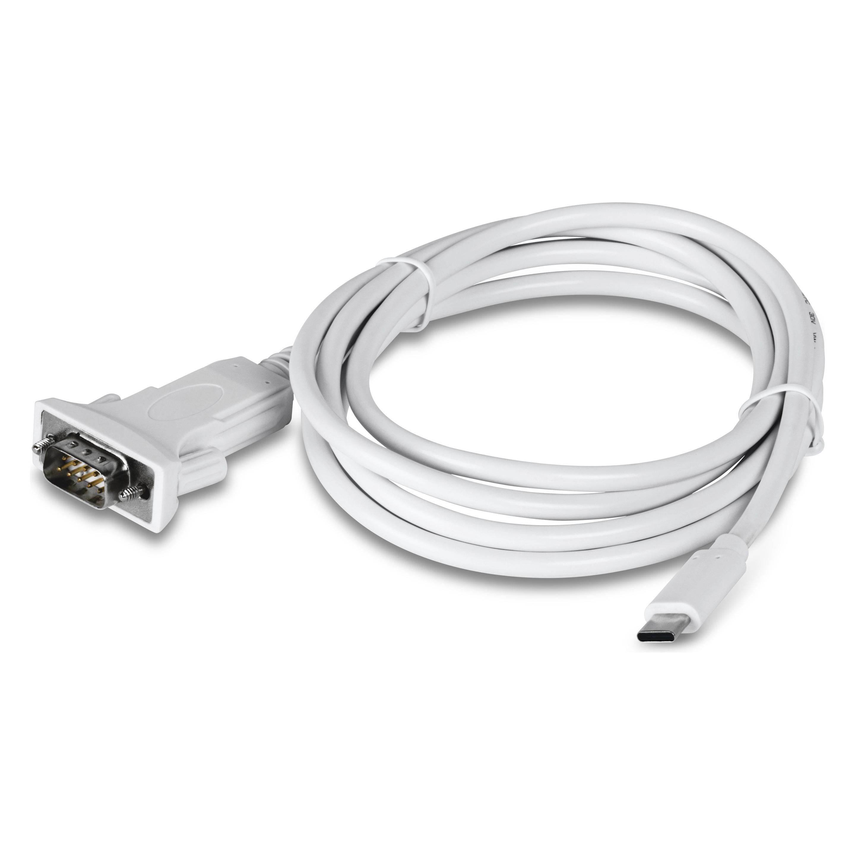 Trendnet TUC-S9 USB-C zu RS-232 DB9 Serial Adapter (1.80 m) (TUC-S9)