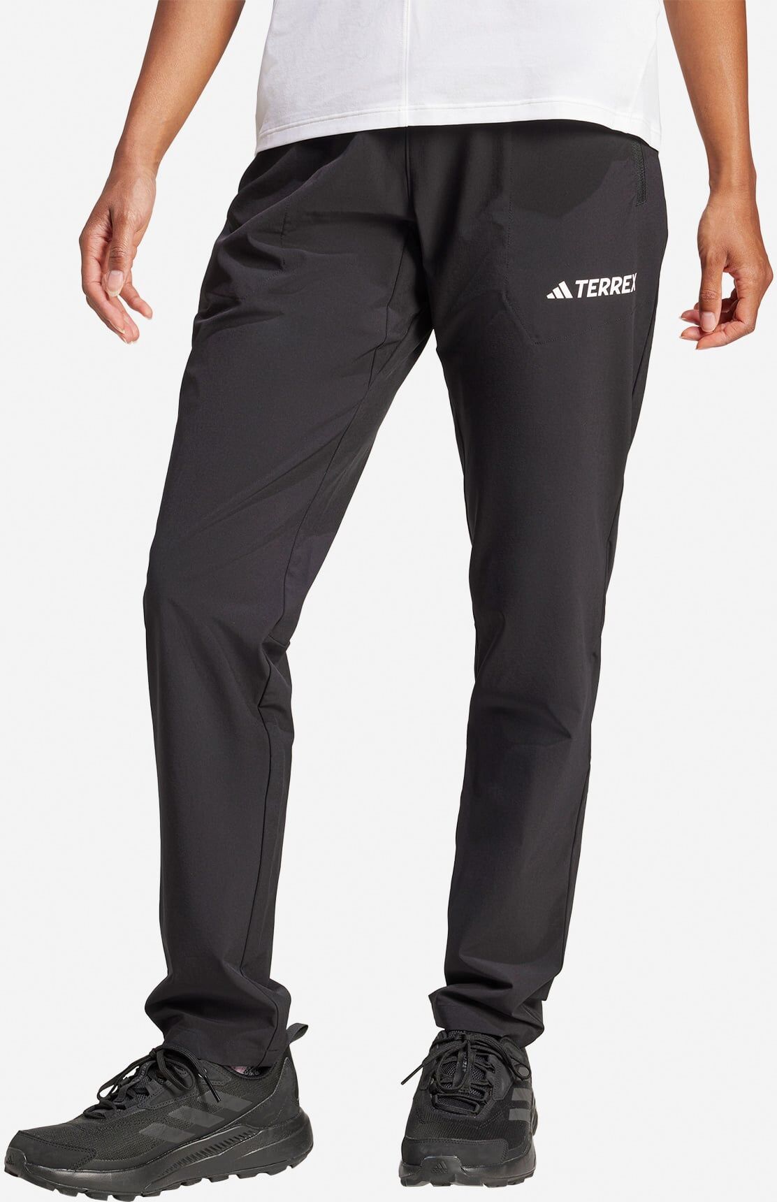 Adidas Mt Essential W - Pantalone Outdoor - Donna - Nero XS