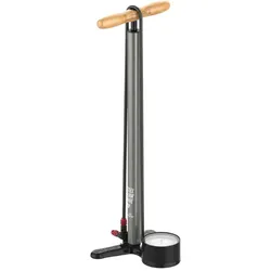 LEZYNE Standluftpumpe Steel HV Floor Drive | mattgrau