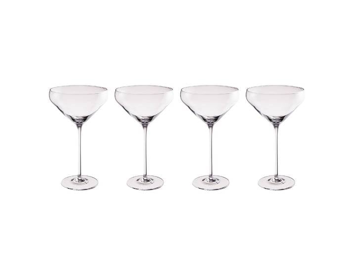 Verre à cocktail - Lot de 4 Ø 11cm Transparent/Translucide