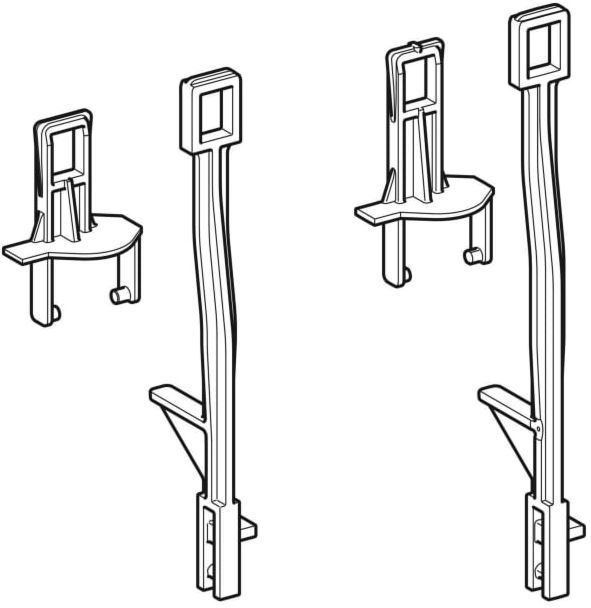 Geberit Umbauset Spülventil für Servoheber 242826001 hydraulisch für Sigma UP-Spülkasten 8 cm