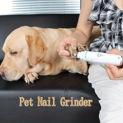 Happy Pet Pantry Gentle USB Rechargeable Dog Nail Grinder & Electric Pet Nail Trimmer Gentle USB Rechargeable Dog Nail Grinder & Electric Pet Nail Trimmer