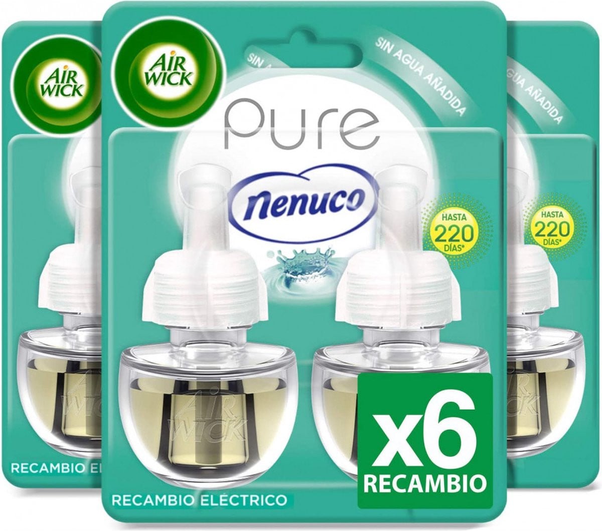Air Wick Freshmatic Navullingen Nenuco - Voordeelverpakking 6 x 19 ml