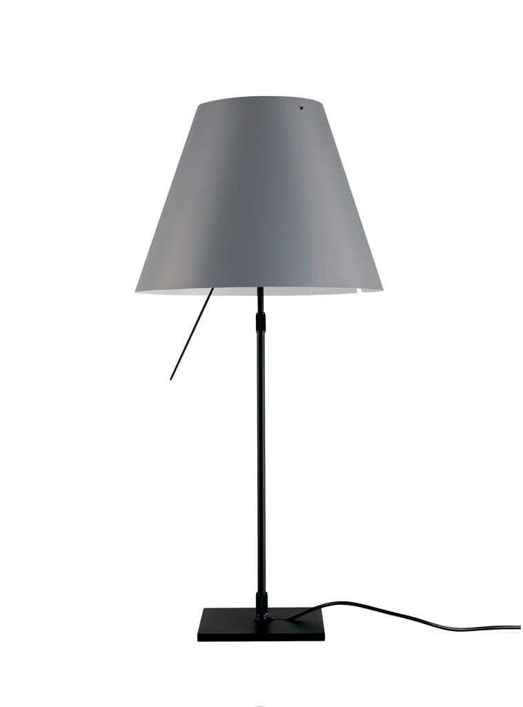 Luceplan Costanzina Tischleuchte, Gestell schwarz (betongrau) betongrau 1D13=NP00017+9D1331437705