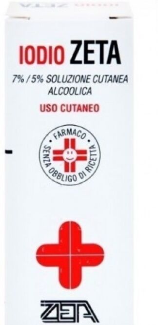 Zeta Farmaceutici Iodio Soluzione Alcoolica 50ml 7% - 5%