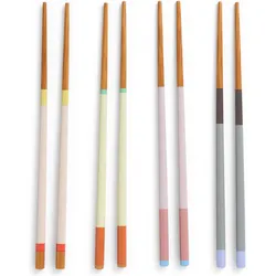 HAY - Colour Sticks - Pastell - 4er-Set, Besteck, Mehrfarbig