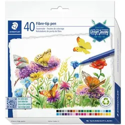 Staedtler 40 Fasermaler »triplus color 323« Design Journey