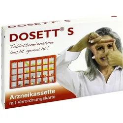 Dosett S Arzneikassette rot 1 St