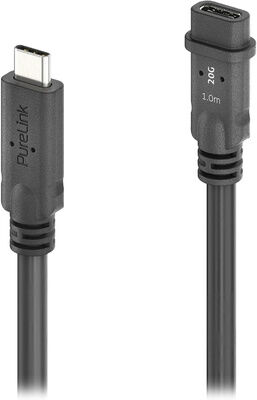 PureLink PI6630-010 USB-C Link 1.0m Schwarz