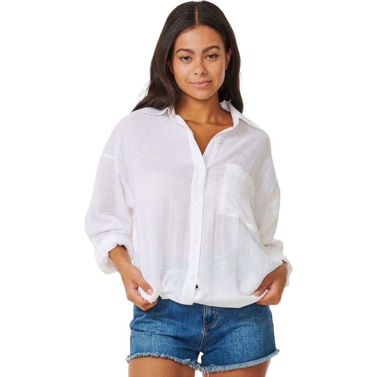 RipCurl Premium Surf Holiday Shirt white (1000) L 024WSH-1000-L