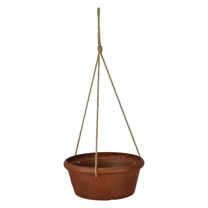 Domoletti Flowerpot D-TA30, spw, Ø 30.5 cm, brown (30.50 x 13 cm) (D-TA30 beige)